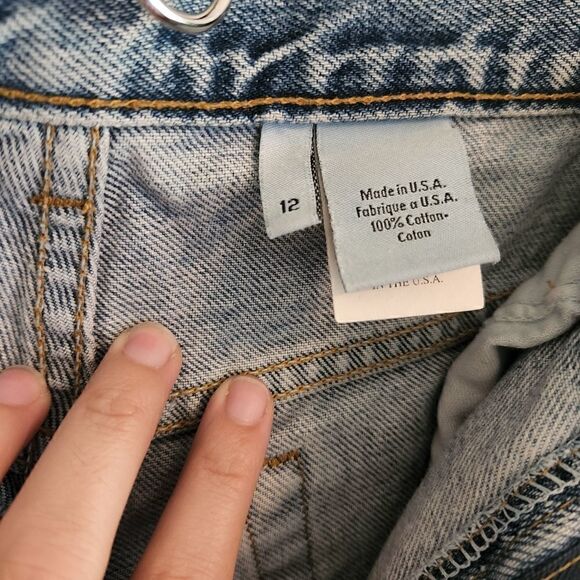 Calvin Klein Vintage High Waisted Mom Jeans - Picture 11 of 12